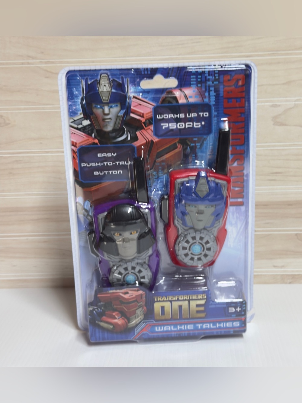 Transformers One Walkie Talkies - Red & Purple